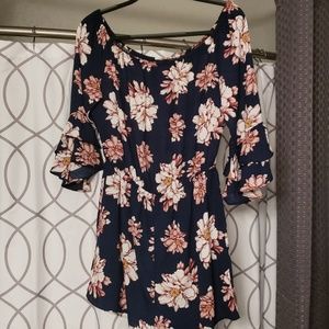 Brand new floral Romper